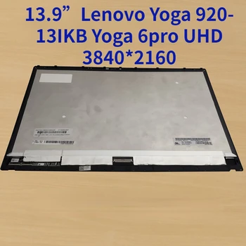 13.9 Palcový LP139UD1-SPC1 5D10P54228 LCD Displej Montáž Dotykový Displej Pre Lenovo Yoga 920-13IKB Jogy 6pro UHD 3840*2160 Obrazovke