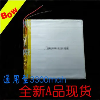 3,7 V polymer lithium batéria 30101100 3300mAh ultra veľké kapacity DIY domáce Tablet PC Nabíjateľná Li-ion Bunky