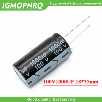 5 KS 100V1000UF 18*35mm 1000UF 100V 18*35 Hliníkové elektrolytický kondenzátor