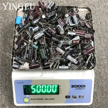 500gram/veľa Zmiešané Elektrolytický kondenzátor Predaj Pre DIY milenca Opravy elektronických komponentov package Prečítať si predtým, než Aby