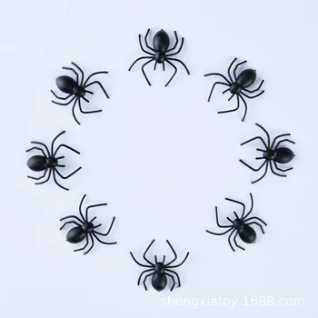 50Pcs Halloween Party Dekorácie, Rekvizity Zložité Spider Simulácia Zakrivené Nohy Pavúka Zložité Strašidelné Hračky Hračky pre Deti