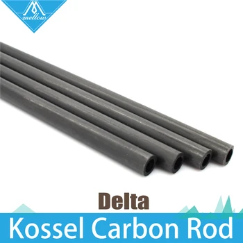 6PCS 3D Tlačiarne Príslušenstvo Delta Kossel 5*3 mm 6*4 mm 220 240 300 400mm Fiber Carbon Push Tyč Paralelné Rameno Vhodná pre Mini 5347
