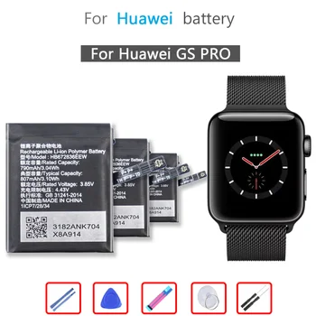 790mah HB672836EEW Batériu pre Huawei GS PRO Sledovať Batériu s Opravy Nástrojov