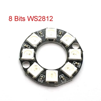 8 Bitov WS2812 5050 RGB LED Krúžkom na Čítanie Svetlo S Integrovaným Ovládače Pre Uno Diy Kit