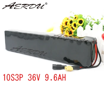 AERDU 36V 9.6 Ah 600watt 10Ah lítiové batérie postavený v 20A BMS Pre mijia m365 pro skúter klince požičovňa vnútri 18650 3200mah