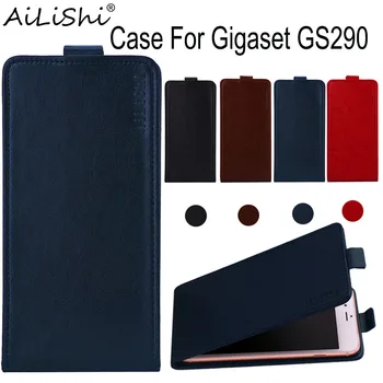AiLiShi Prípade Gigaset GS290 Luxusné Flip Top Kvalitné Kožené puzdro Gigaset Exkluzívny 100% Telefón Ochranný Kryt Kože+Sledovania
