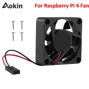 Aokin Raspberry Pi 4 Ventilátor 35mm 35x35x10mm 3510 Striedavé Chladiaci Ventilátor so Skrutkami pre Raspberry Pi 4