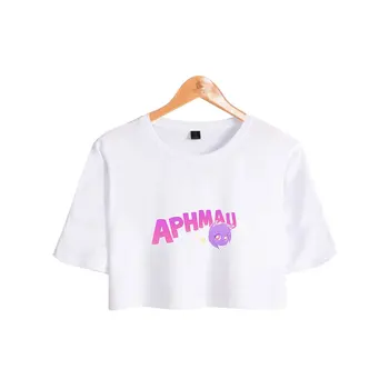 Aphmau Logo Merch tlač Ženy Tričko Letnú Dovolenku mladšie Ženy/sexy dievča holé obliekajú Kawaii Štýl T-shirt