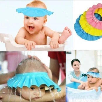 Baby Šampón, Sprchovací Spp Umývanie Vlasov Mäkkej Peny, Nastaviteľné Kúpanie Kúpele Chrániť Spp Klobúk Pre Dieťa Deti Detský Šampón Klobúk Dieťa