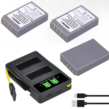 BLS-5 BLS-50 BLS5 BLS50 Batéria + USB Nabíjačka s Typ-C pre Olympus PEN E-PL5 OMD-EM10 s E-PL3 E-PL6 E-PL7 E-PM2 E-M10 Stylus1