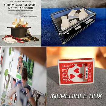 Chemické Magic Príručka o Erix Logan,Krištáľovo Sochorová Box David Regal,Extens podľa Victor Zaťko,Neuveriteľné Box - Magický Trik