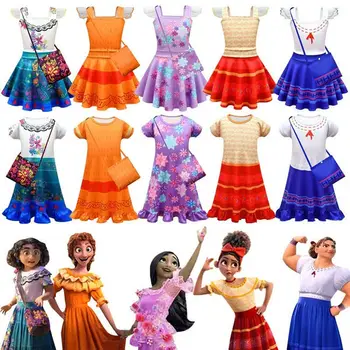 Disney film Princezná Cosplay čarovná dievča šaty deti Princezná Šaty nightdress lete