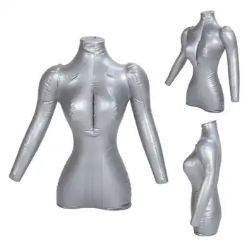 Figurín Oblečenie Displej Modelu PVC Ženský Plášť Hornej časti Tela Nafukovacie Kati Model Obchod Nohavice, Pančuchy Zobraziť Rekvizity