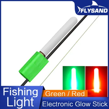 FLYSAND Rybárske Elektronické Rod Svetelný Stick Svetlo LED Vymeniteľné Nepremokavé Float Riešiť Noc Rock Rybolov S Batériou Riešenie