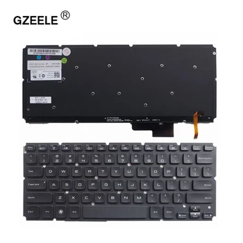 GZEELE Pre DELL XPS 14 15 XPS14 XPS15 L421X L521X L421 L521 s podsvietením NÁS Black Nový anglický Nahradiť notebook, klávesnica notebook