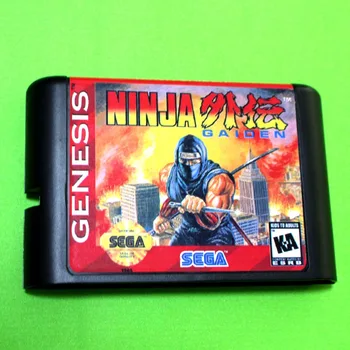 Hra Ninja Gaiden Kazety 16 bit MD Hra Karty Pre Sega Mega Drive Pre Genesis