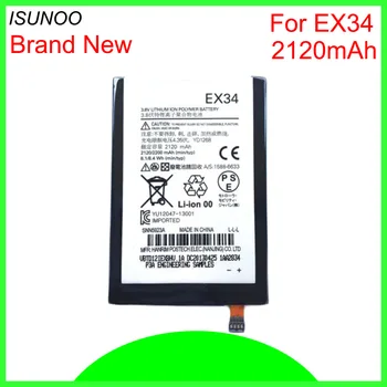 ISUNOO 2120mAh EX34 batérie pre Motorola Moto X XT1058 XT1053 XT1060 XT912A mobilný telefón batéria