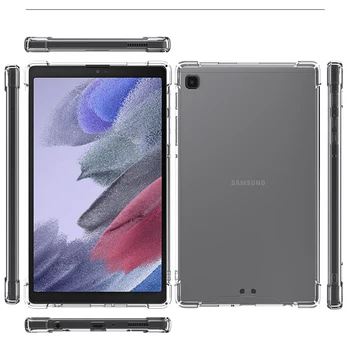 Jasný Prípad pre Samsung S6 Lite P610 Kryt Tab 8.0 T290 T295 A7 Lite T220 Funda-T500 pre Galaxy Tab 10.1 T510 TPU Transparentné
