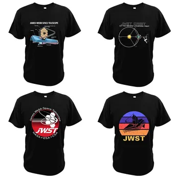 JWST James Webb Vesmírny Ďalekohľad T Shirt 2022 Veda Vesmír Základné Bežné Muži Ženy Tee Zábavné Priedušná Grafické Topy