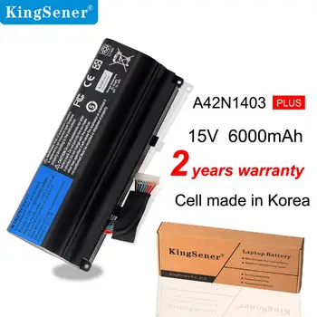 Kingsener A42N1403 Výmena Batérie Pre ASUS ROG G751 GFX71JY GFX71JT G751JY G751JM G751JT A42LM9H A42LM93 4ICR19/66-2 8cells