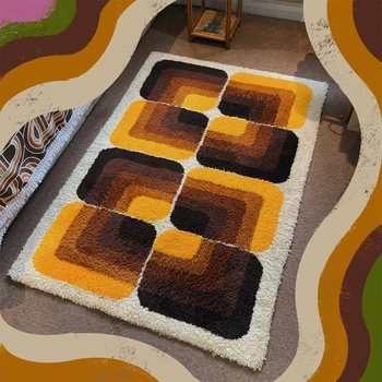 Koberec výšivky set s Vopred Vytlačený Vzor Západku háčik koberec súpravy Gobelín Remesiel pre dospelých Háčik mat Hobby Domáce dekorácie