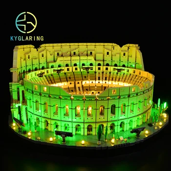 Kyglaring Led Osvetlenie Set HOBBY Hračky Pre 10276 Tvorca Expert Colosseum (Nie sú Súčasťou Stavebných Blokov)