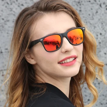 LongKeeper slnečné Okuliare Mužov Polarizované Ženy Zrkadlo Reflexné Značky Dizajnér Nočné Videnie Eyewears Muž Jazdy Slnečné Okuliare UV400