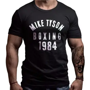 Mike Tyson Boxerské Vlastný Dizajn Dospelých T-Shirt Lete Bavlna Krátky Rukáv O-Výstrihom pánske Tričko Nový S-3XL