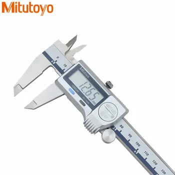 Mitutoyo 500-702/703/704/752/753/754-20 Digitálny Vernier Strmeň 150/200/300mm/0.01 mm IP67 Vodeodolný Elektronické Mikrometer Rozchod