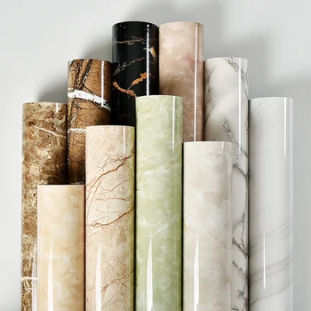 Moderné 3D Mramoru Textúra PVC Tapety Obývacia Izba, Spálňa, Kúpeľňa Samolepiace Nepremokavé Stenu Papier Pre Steny 3 D Domova