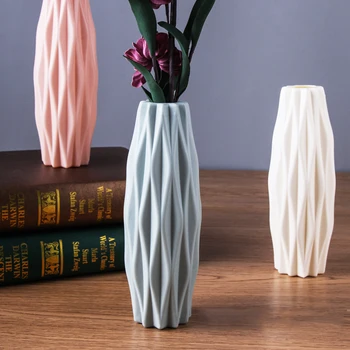 Moderné Vázy, Dekorácie Domov Nordic Štýl Kvet Usporiadanie Obývacia Izba Origami kvetináče pre Interiér Kvetinové Vázy Dekor