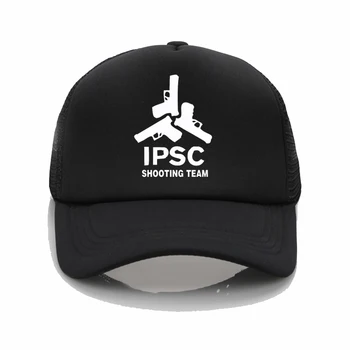 Módny klobúk STREĽBE IPSC TEAM Tlač šiltovku Mužov a žien v Lete Trend Spp Nové Mládež Joker slnko klobúk Pláži Clonu klobúk