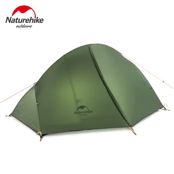 Naturehike Stan Ultralight Vonkajšie 3 Sezóny Nepremokavé 20 D Nylon Turistika Stan 1 Osoba Backpacking Stan Camping Stan