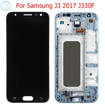 Originálne LCD AMOLED Pre Samsung Galaxy J3 2017 Displej S Rámom 5.0