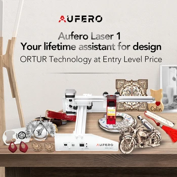 Ortur Aufero Laser1 Rytec Tlačiareň Fréza Ploche Rytie Stroj pre DIY Logo Drevo, Akryl Rezanie Vstupná Úroveň Pre-montáž