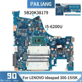 PAILIANG Notebook základná doska Pre LENOVO Ideapad 300-15ISK Doske NM-A482 5B20K38179 tesed DDR3