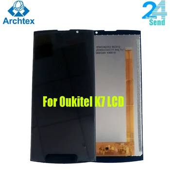 Pre Originálne Oukitel k7 LCD Displej +Dotykový Displej Digitalizátorom. Montáž Náhradných Dielov 6.0 Palcový 18:9