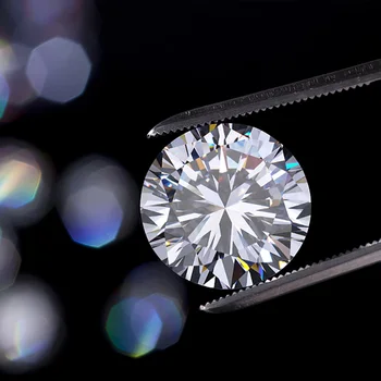 Predaj na straty! Skutočné Voľné Drahokam Moissanite Diamond Lacné Ceny Factory Prejsť Diamantovým S Certifikát Kód Engravement