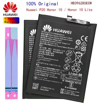 Pôvodné Huawei Telefón, Batériu HB396285ECW pre Česť 10 Acend P20 P Smart 2019 3320mAh