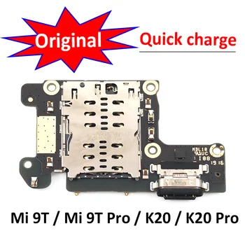 Pôvodný Pre Xiao Mi 9T K20 Redmi 9T K20 Pro USB Nabíjací Port Dock Konektor S Mic Flex Kábel