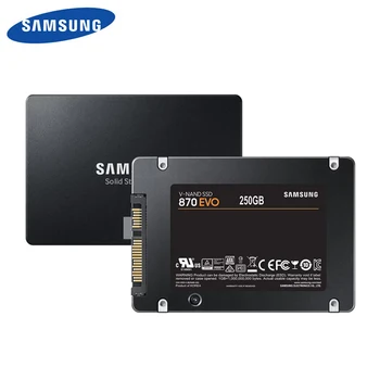 SAMSUNG SSD 870 EVO 250GB 500GB Internej jednotky ssd (Solid State Disk HDD Pevný Disk SATA 2.5 250 GB, 1 TB 2TB Palcový Notebook Desktop PC