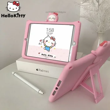 Sanrio Hello Kitty Cartoon Ipad Kawaii Prípade Ipad Pro 10.5 11 Palcový Vzduchu 1 2 Mini 3 4 5 Ochranný Kryt 2018 2020 Proti Pádu Prípade