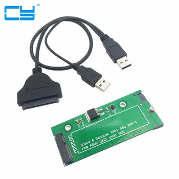 SATA Adaptér Adaptér karty USB3.0 USB 3.0, sata Kábel, adaptér konektor Pre ASUS EP121 UX21 UX31 SANDISK ADATA XM11 SSD 2.5