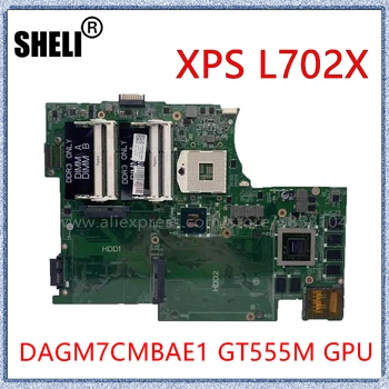 SHELI Pre Dell XPS L702X 3D displej Notebooku Doska S GT555M GPU DAGM7CMBAE1 HM67 CN-0TXP27 0TXP27 Doske