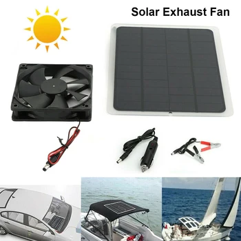 Solárny Ventilátor Odnímateľné USB Rozhranie Lete Multifunkčné Nahradenie Skleníkových Pet Dom Yacht Chladiaci Ventilátor