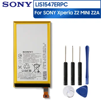 Sony Originálne Náhradné Batérie Telefónu SONY Xperia Z2 Kompaktný Z2A Z2 MINI ZL2 SOL25 D6563 Z2MINI Autentická Batéria 3000mAh
