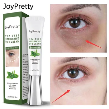 Tea Tree Odstrániť Očné Tašky Očný Krém Proti tmavým kruhom Anti-wrinkle Výťah Firma Sérum, Očný Masáž Oživiť kórejský Kozmetika