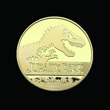 USA Jurský Park Dinosaur Pamätné NÁS Mince Gold Collection Vianočné Darčeky