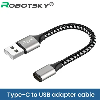 USB C do USB Adaptér Typ C OTG Predlžovací Kábel USB, C Samec na USB 3.0 Žena Kábel, Adaptér pre MacBook Pro Tlačiarne Samsung