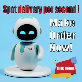Vianočné Darčeky Pre Eilik Robot Hračka Inteligentný Spoločník Pet Robot Ploche Hračka tovar v sklade! Nečakajte! Doručiť ihneď!